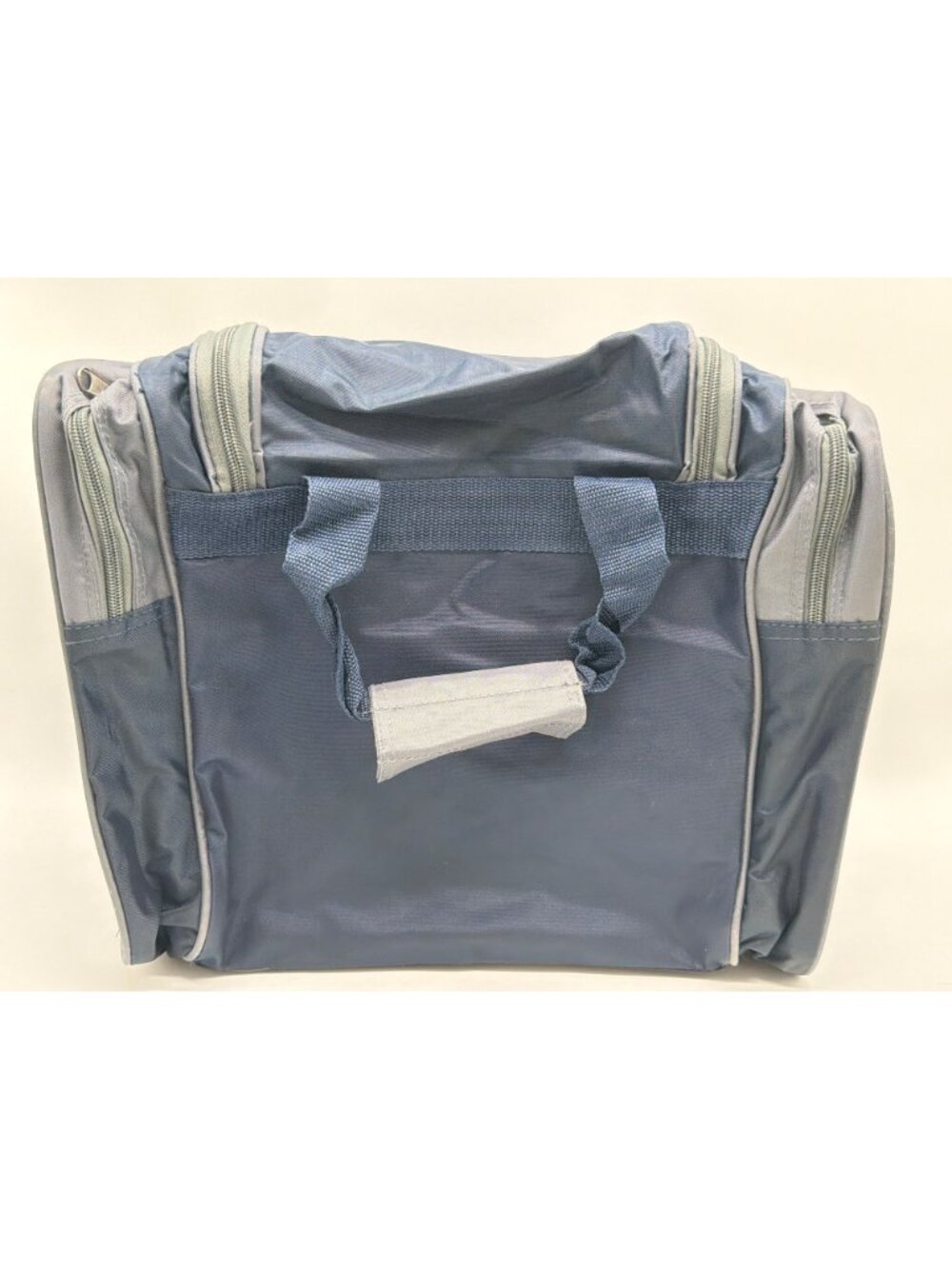 17" Blue Travel Bag With External Pockets Adjustable Strap & Reinforced Bottom - Picture 5 of 9